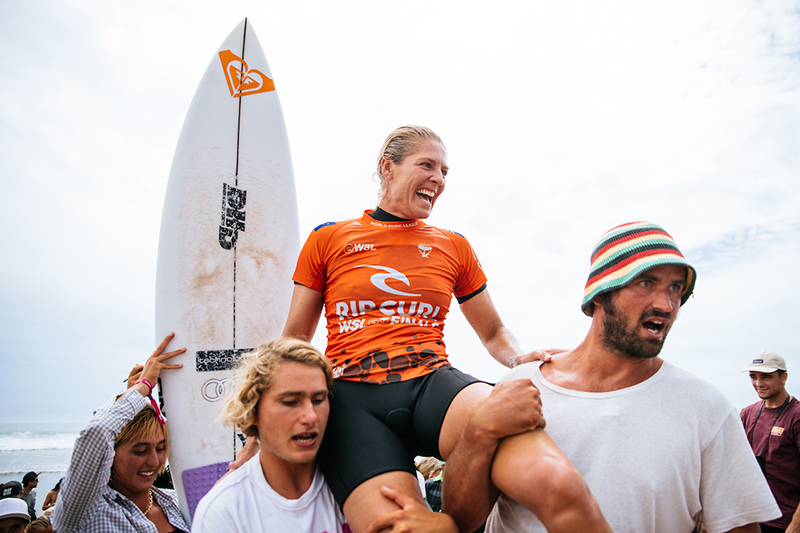 A 🔥 de Stephanie Gilmore, oito vezes campeã mundial de surf: “Não