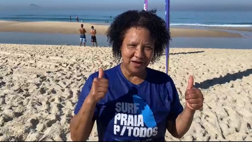 Moradora de São José vence etapa do campeonato nacional de beach