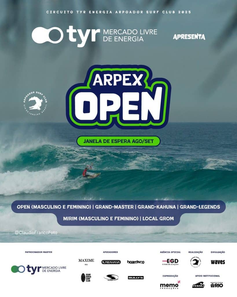 Cartaz_Arpex_Open - 2025